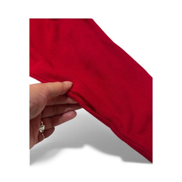 Itallian Red Stretch Vintage Dress - Picture 6 of 7